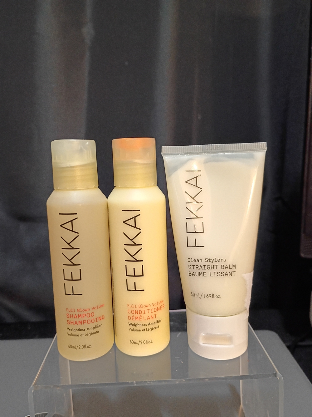 Fekkai Shampoo / Conditioner w/ Straight Balm — Lightweight Smoothing Treatment
